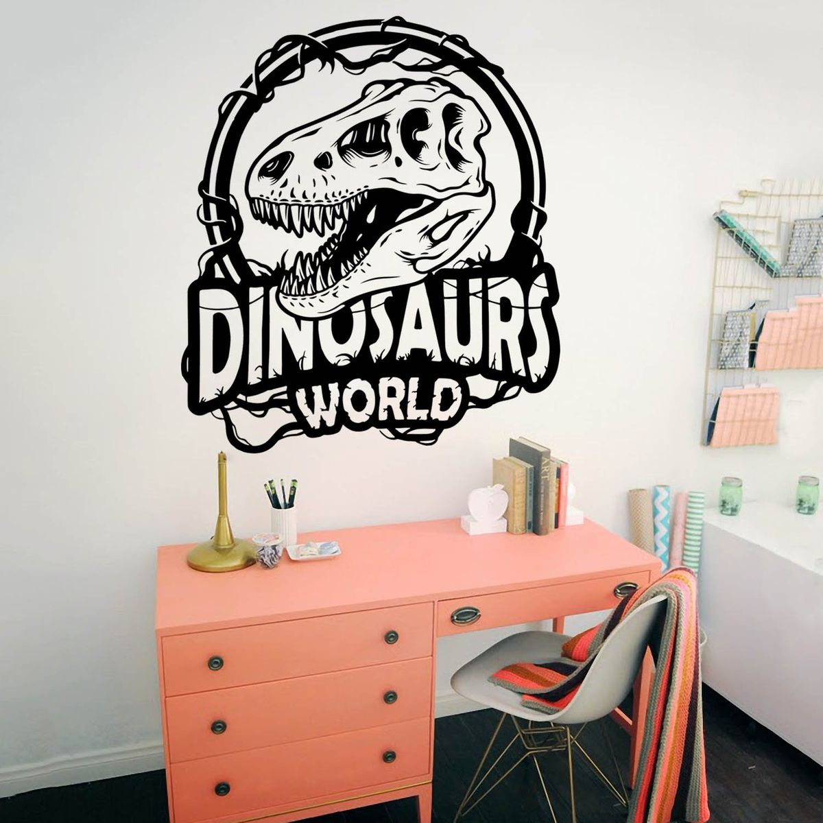 STICKART - Vinilo Dinosaur World Rex