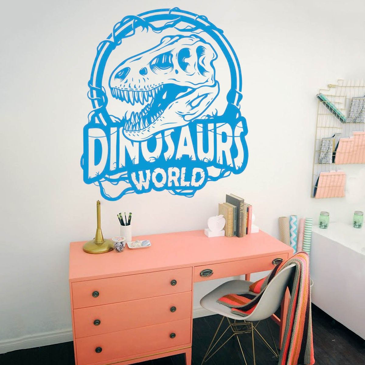 STICKART - Vinilo Dinosaur World Rex