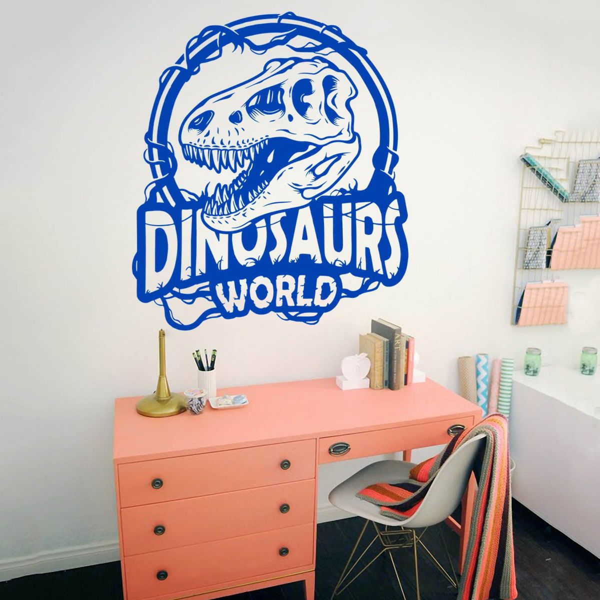 STICKART - Vinilo Dinosaur World Rex