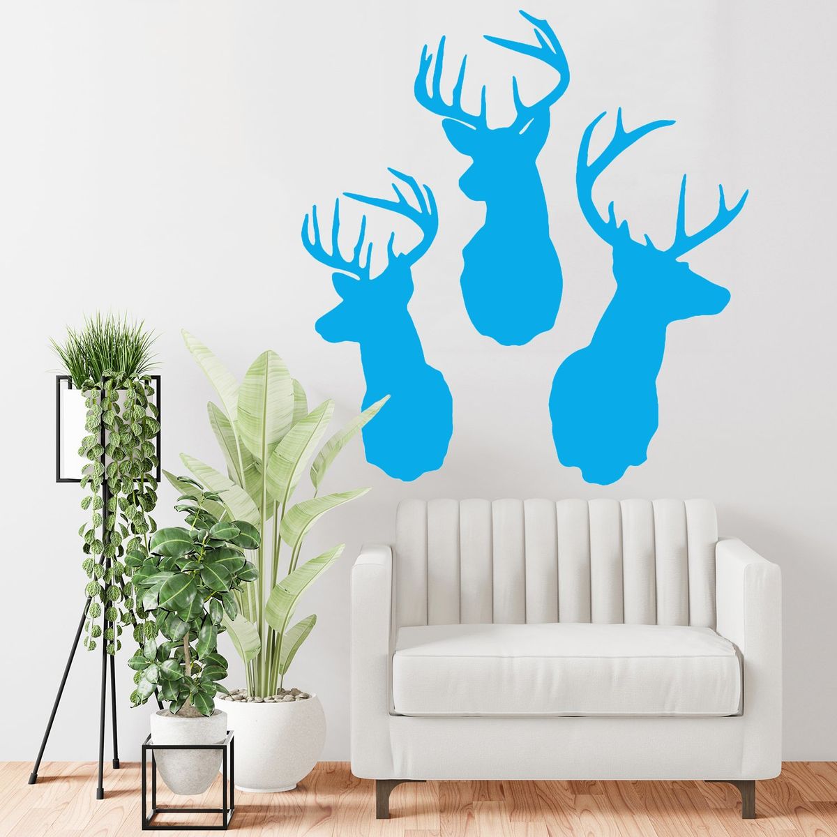 STICKART - Vinilo Cabezas De Ciervo