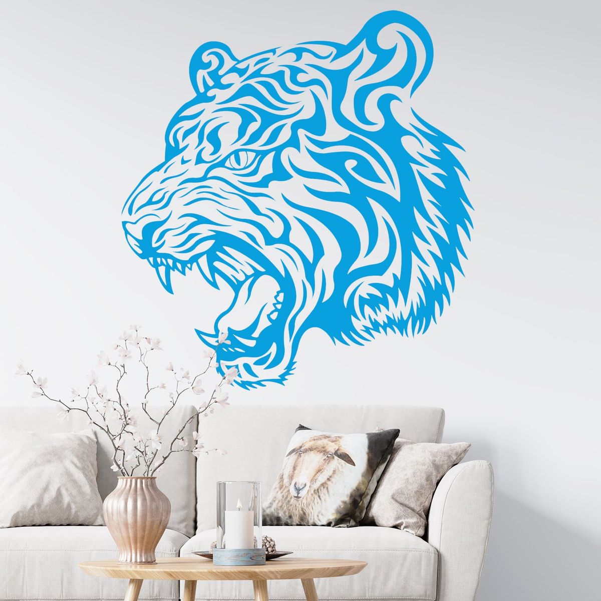 STICKART - Vinilo Cabeza De Tigre