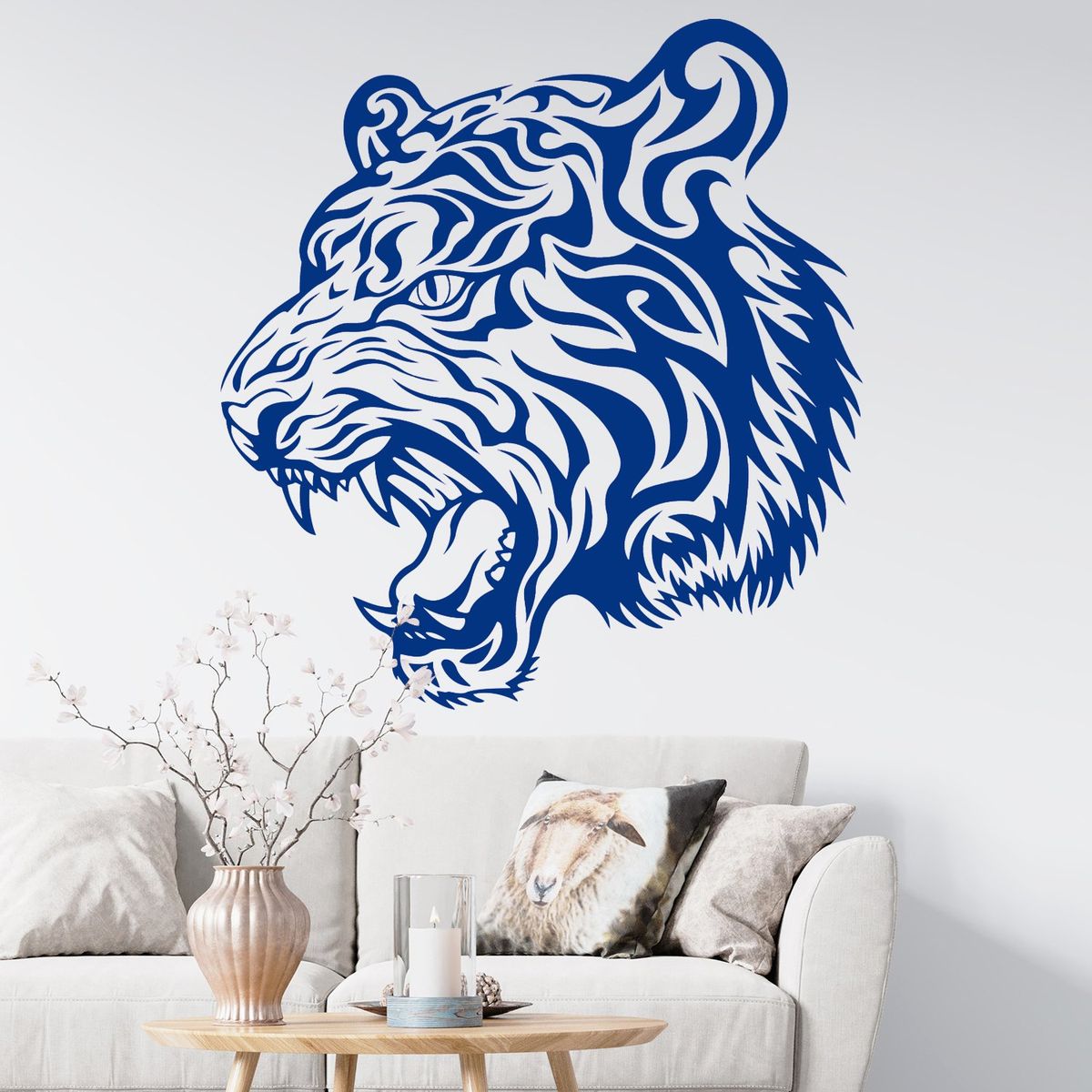 STICKART - Vinilo Cabeza De Tigre