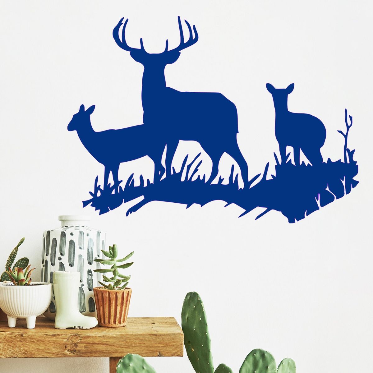 STICKART - Vinilo Grupo De Ciervos