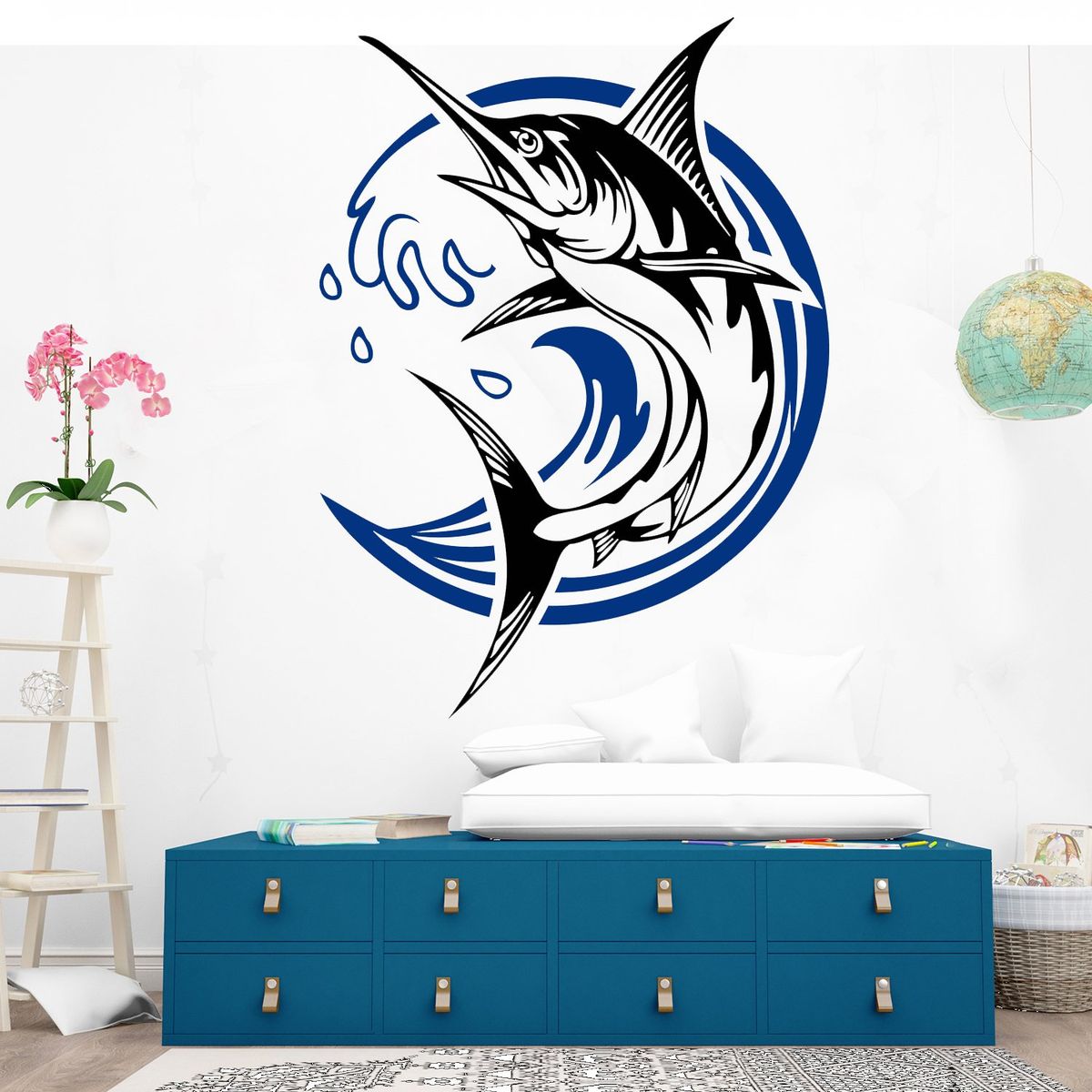 STICKART - Vinilo Decorativo Pez Merlín