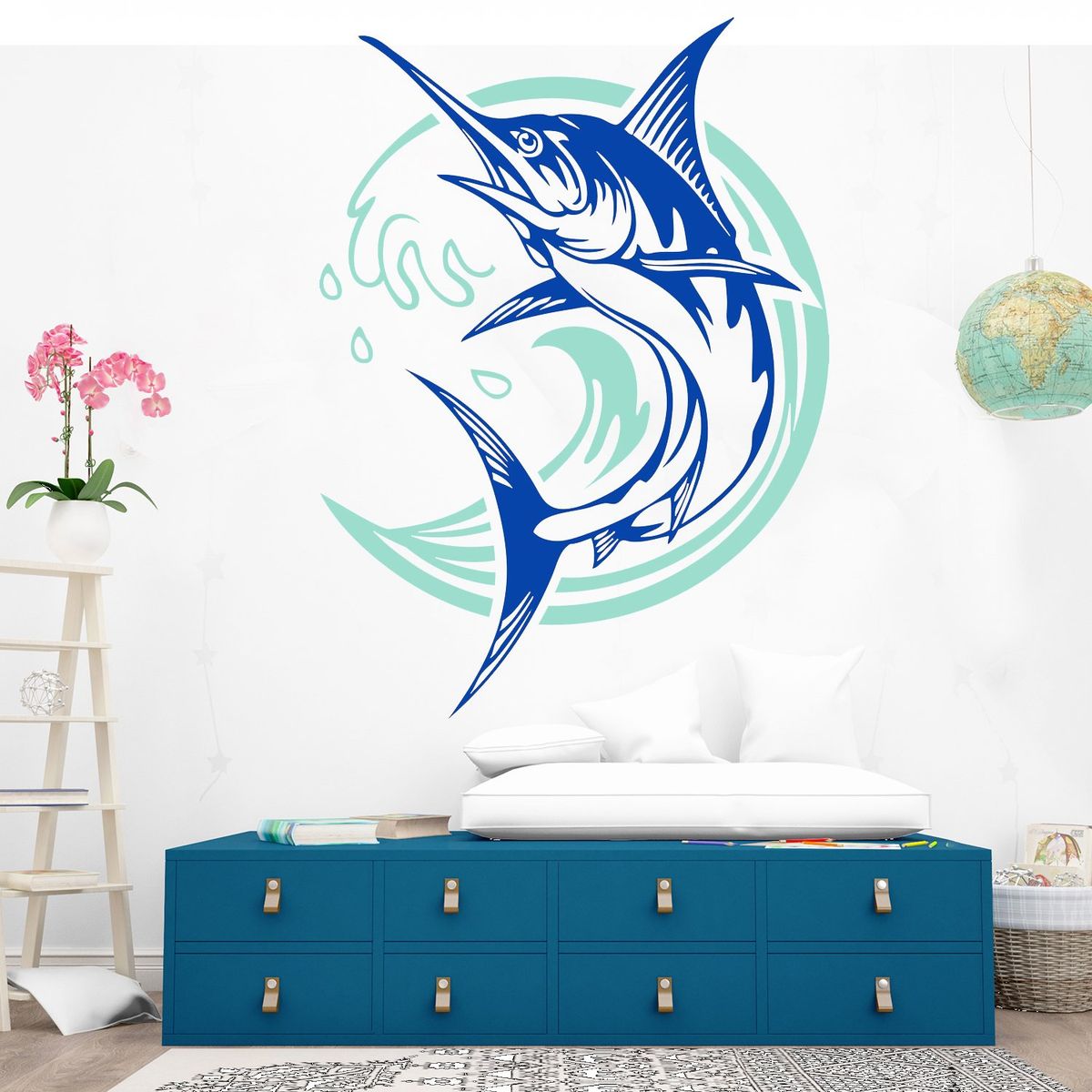 STICKART - Vinilo Decorativo Pez Merlín