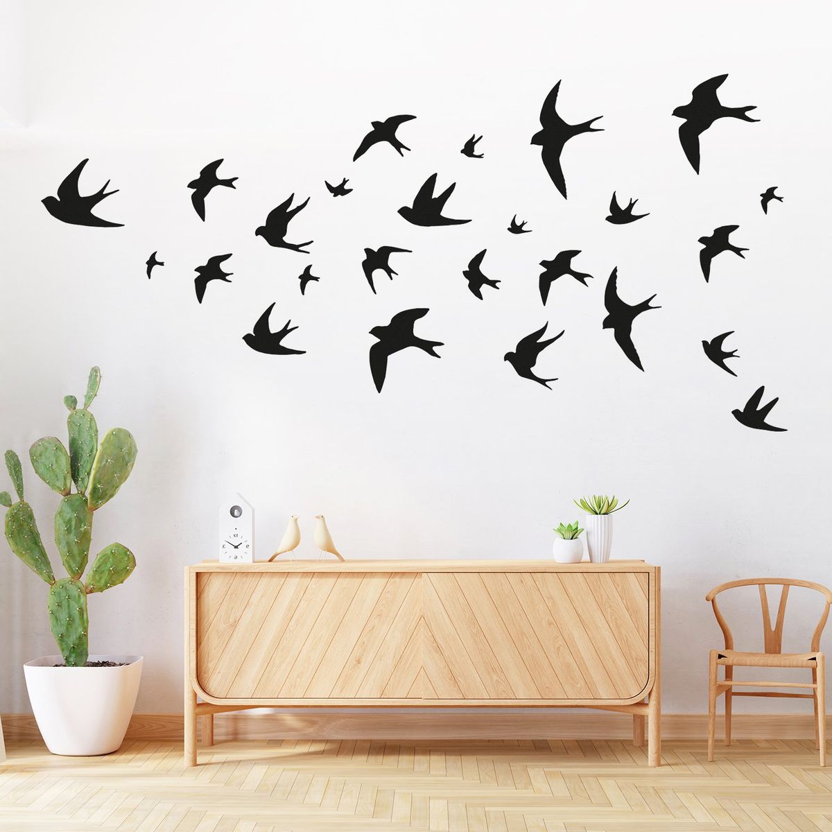 STICKART - Vinilo Bandada De Aves