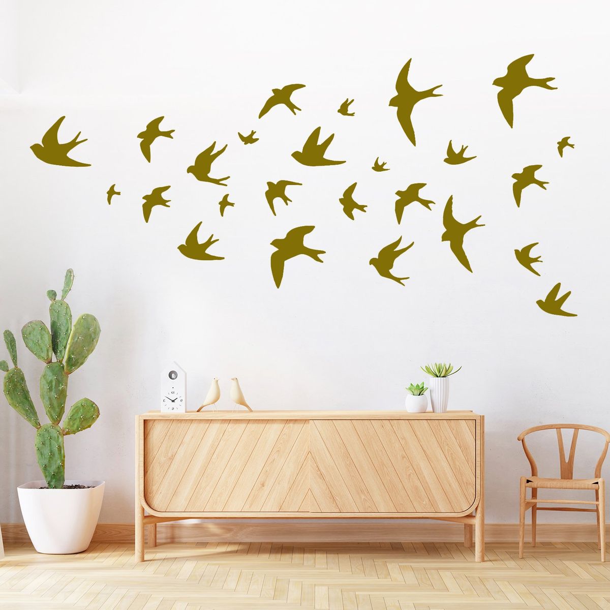 STICKART - Vinilo Bandada De Aves