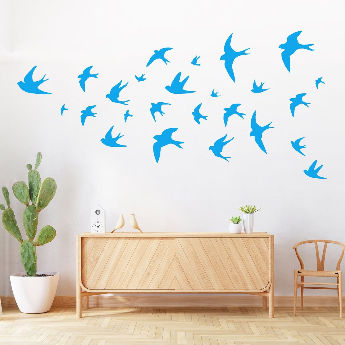 STICKART - Vinilo Bandada De Aves