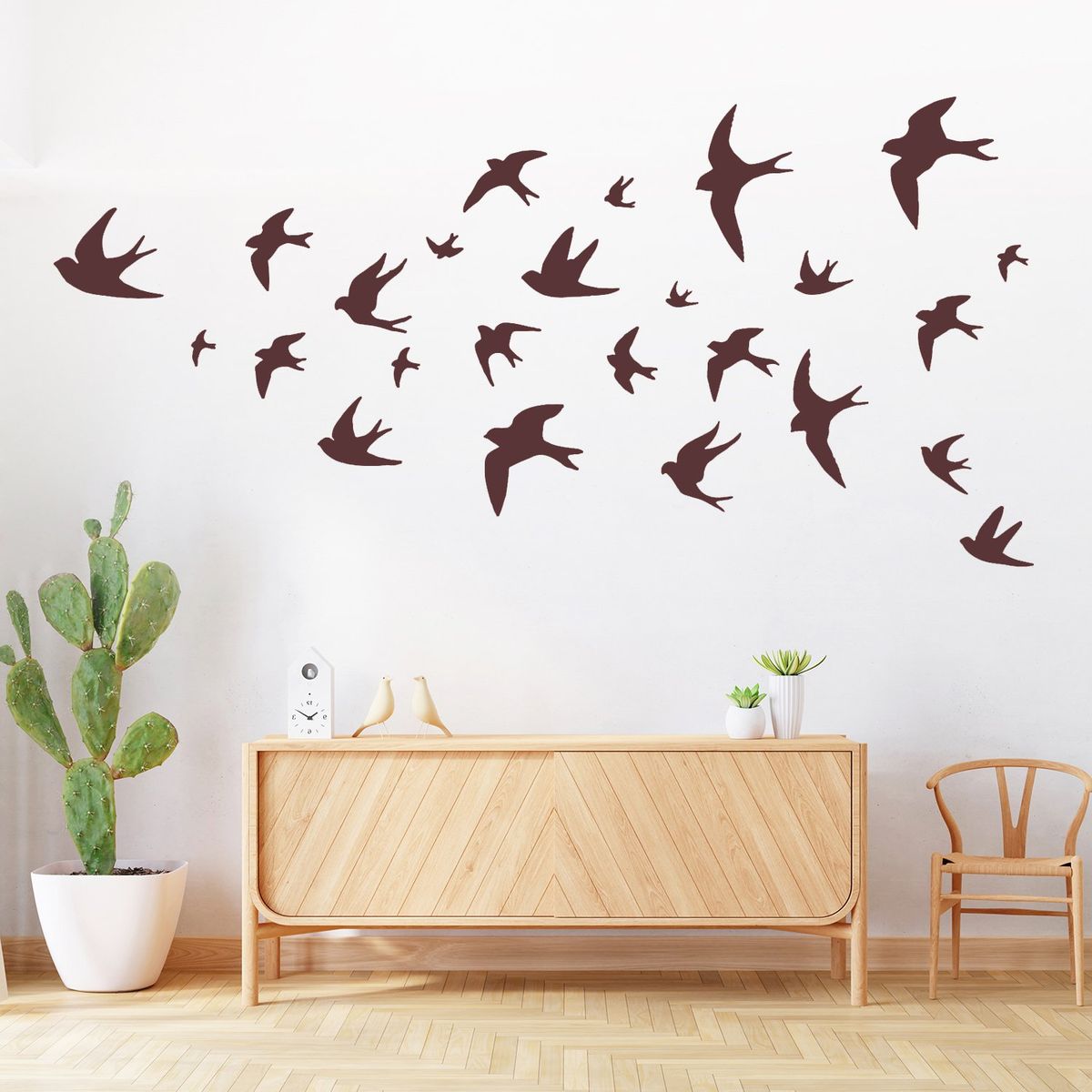 STICKART - Vinilo Bandada De Aves