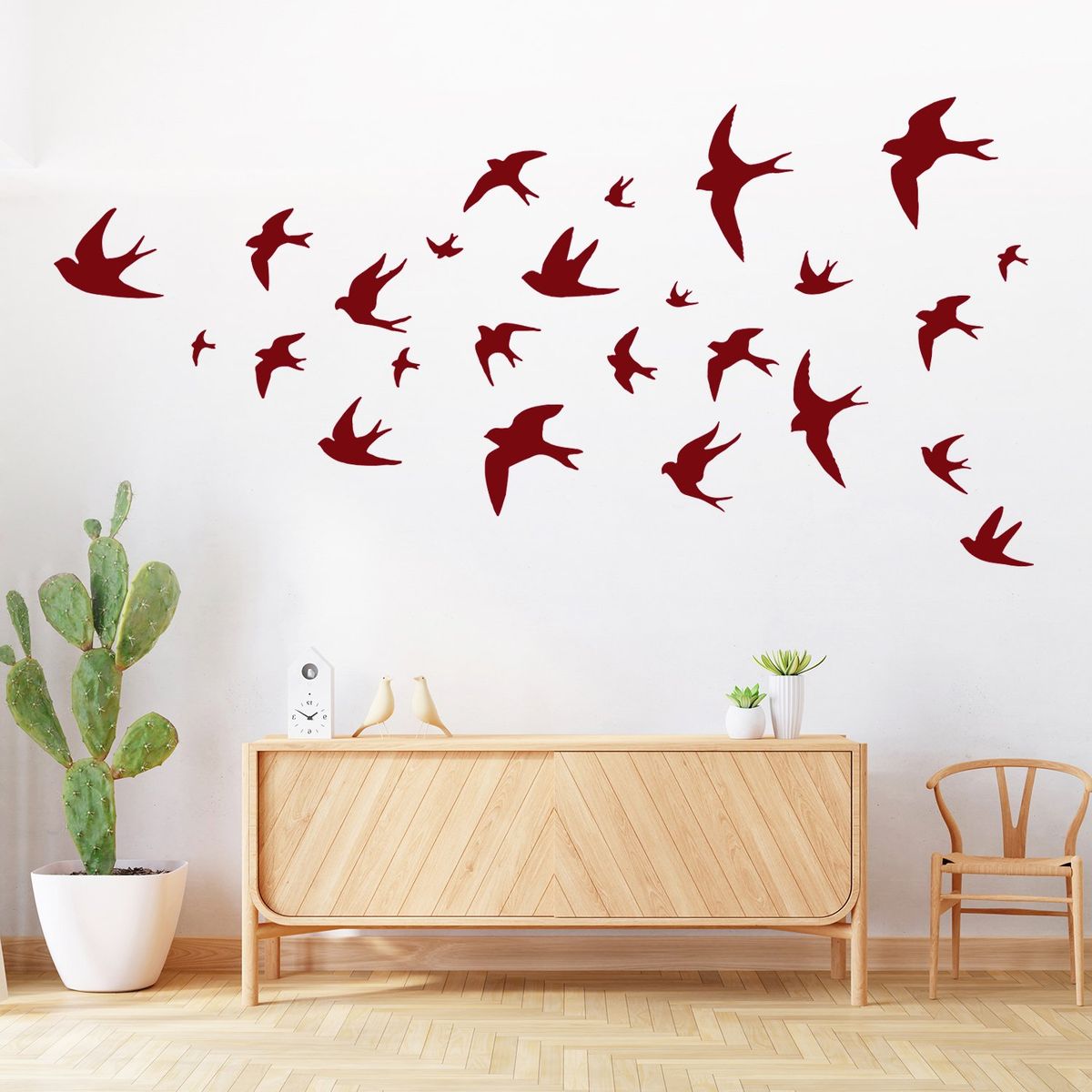 STICKART - Vinilo Bandada De Aves