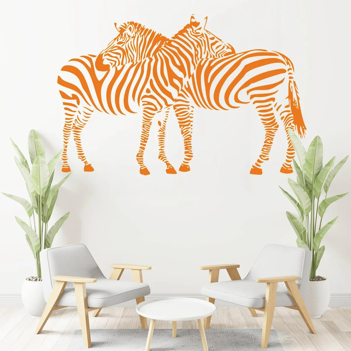 STICKART - Vinilo Pareja De Cebras