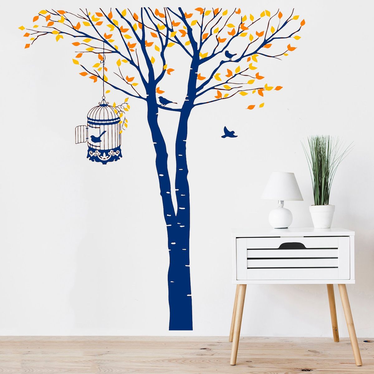 STICKART - Vinilo Árbol Y Jaula