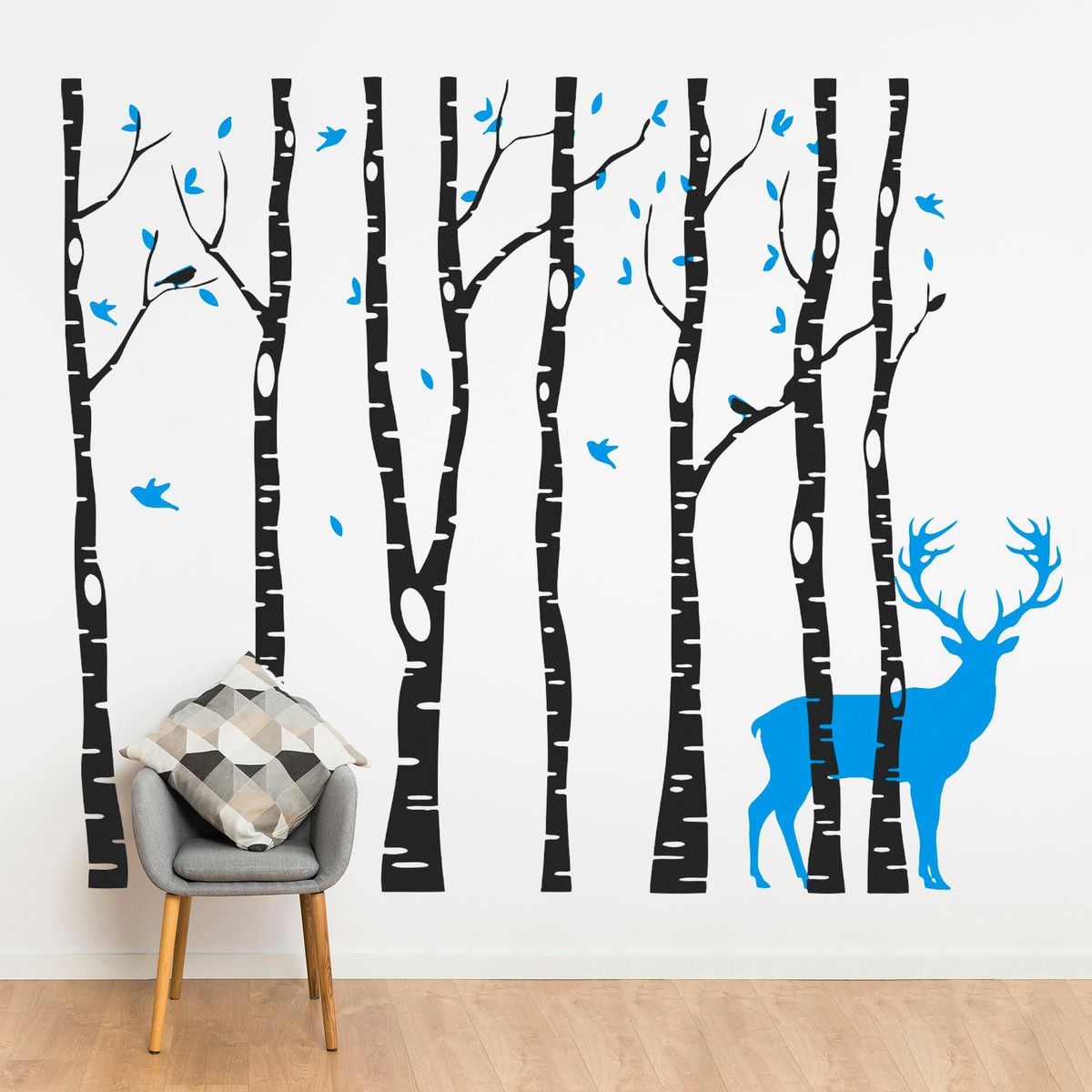 STICKART - Vinilo Árboles Y Ciervo