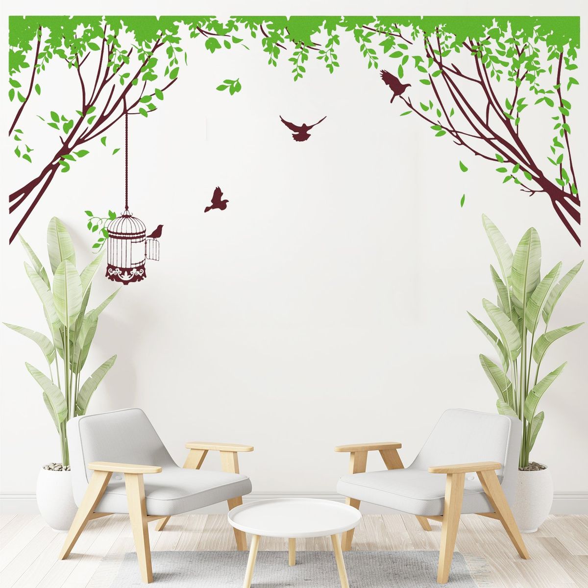 STICKART - Vinilo Aves En El Parque