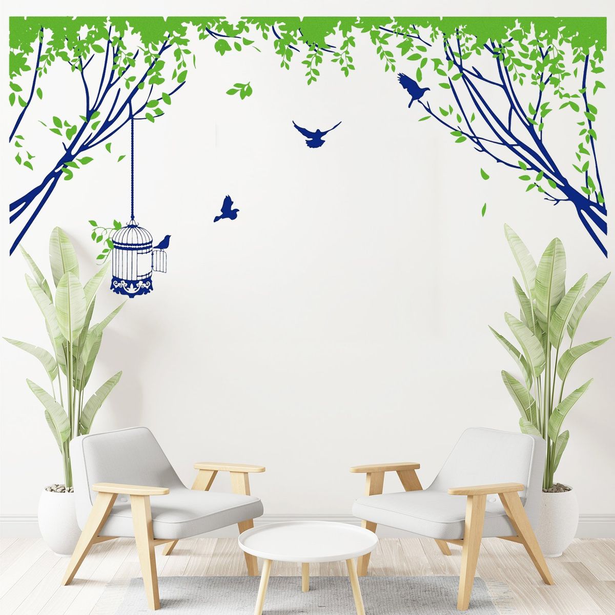 STICKART - Vinilo Aves En El Parque