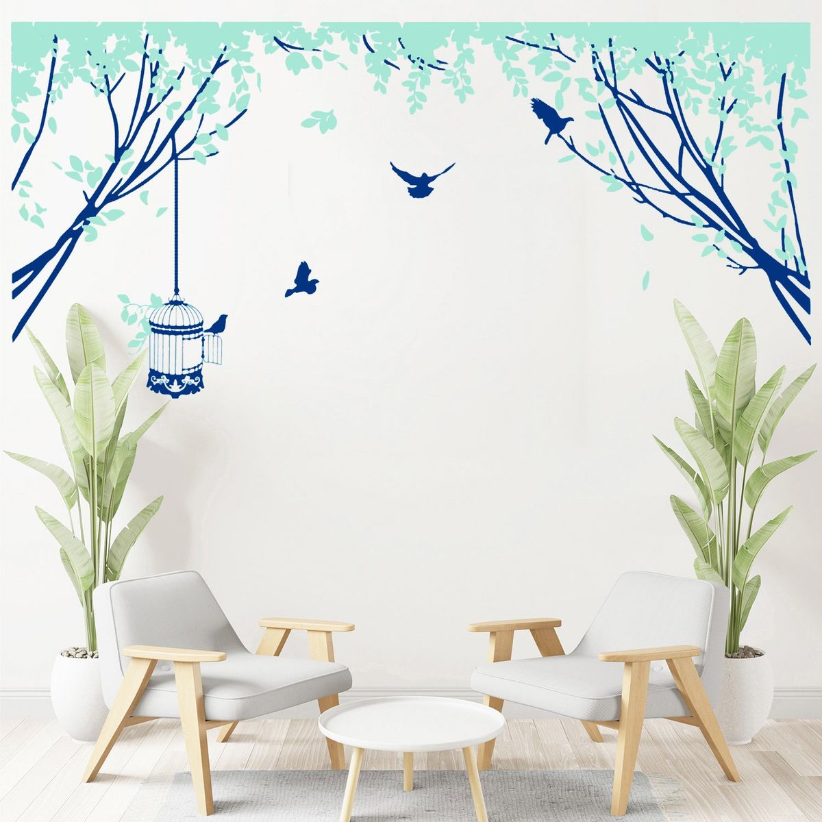 STICKART - Vinilo Aves En El Parque