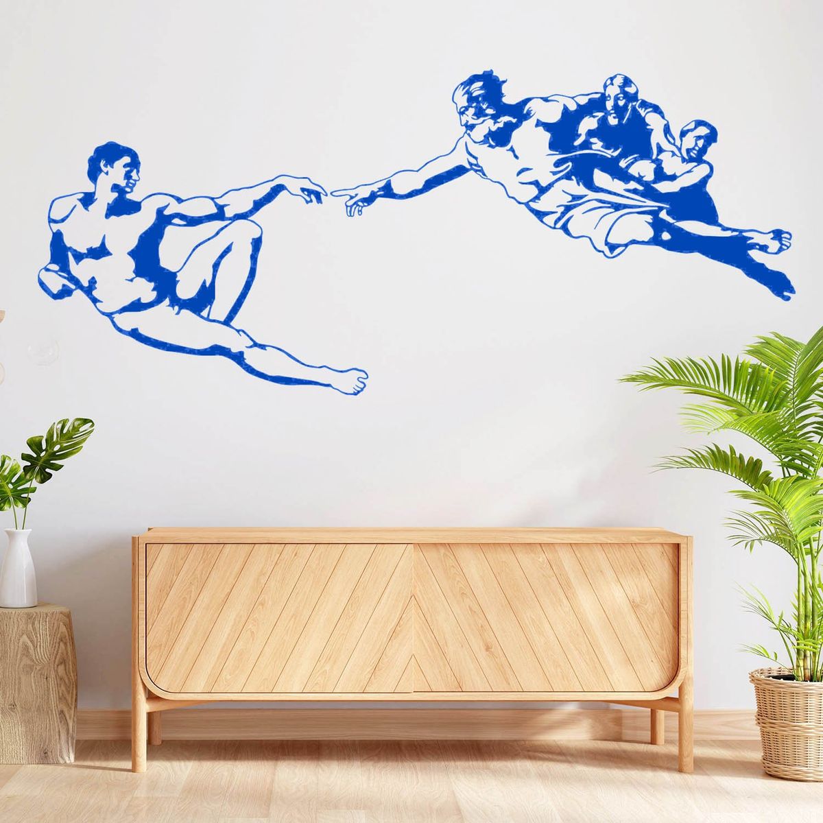 STICKART - Vinilo La Creación De Adán