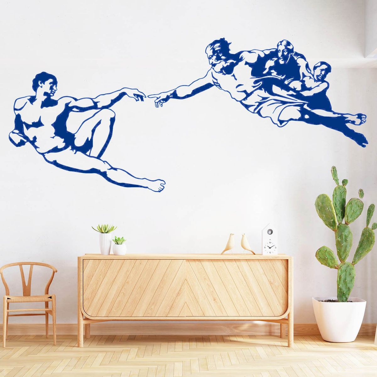 STICKART - Vinilo La Creación De Adán