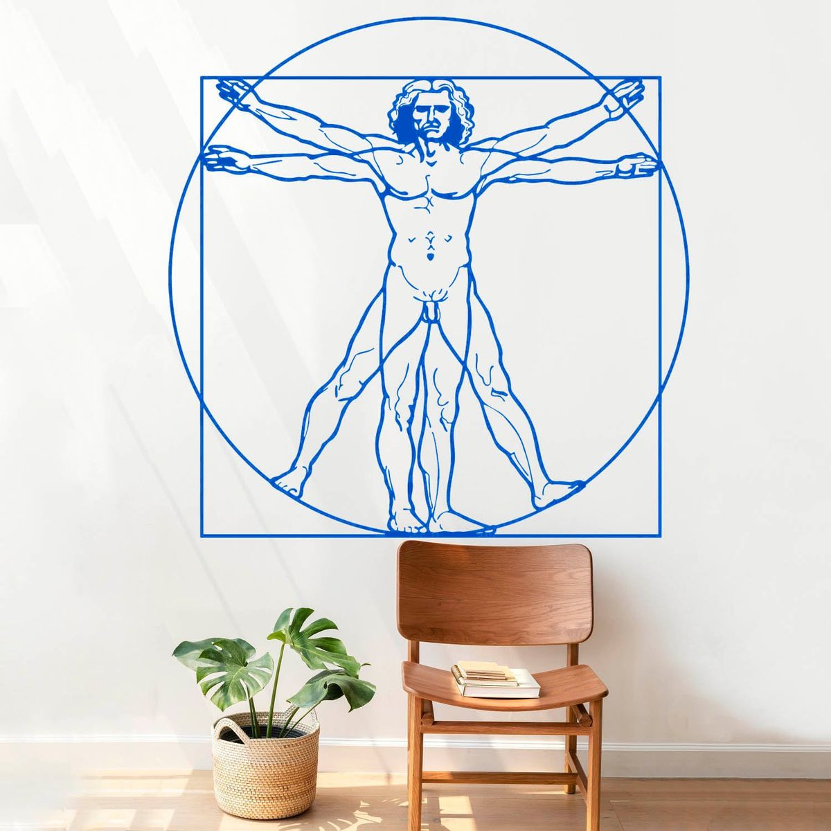 STICKART - Vinilo Hombre De Vitruvio