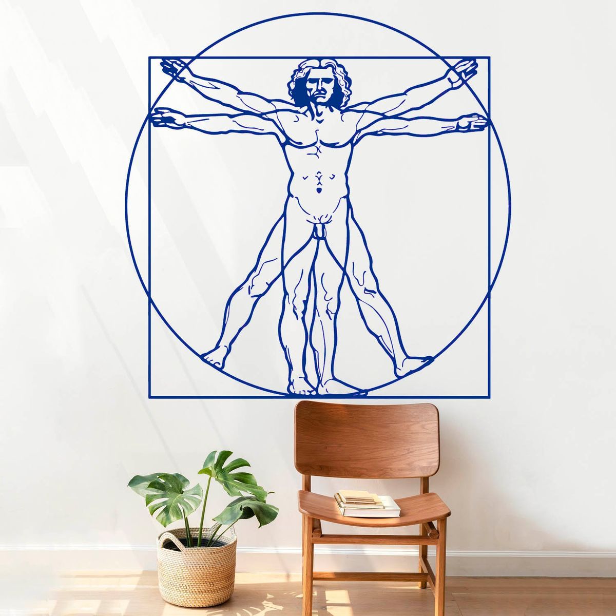 STICKART - Vinilo Hombre De Vitruvio