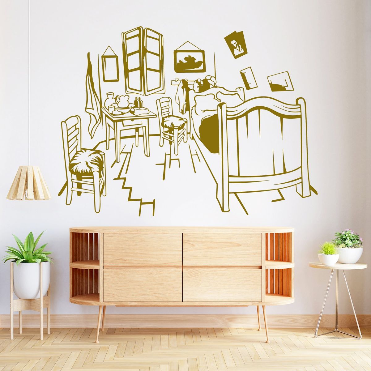 STICKART - Vinilo Habitación De Van Gogh