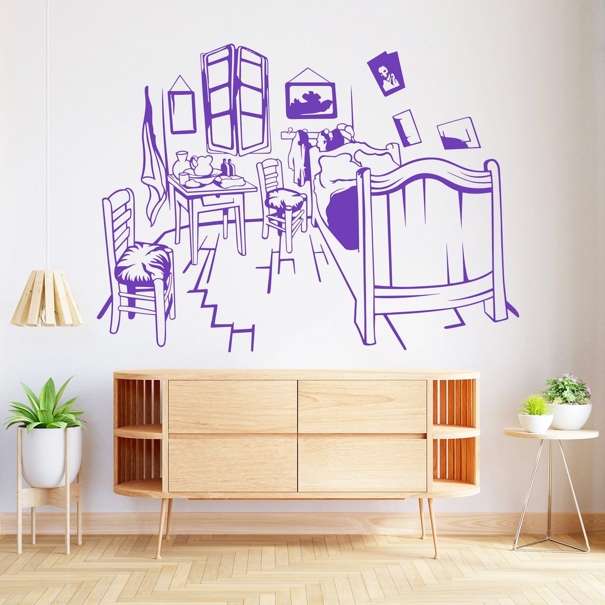 STICKART - Vinilo Habitación De Van Gogh