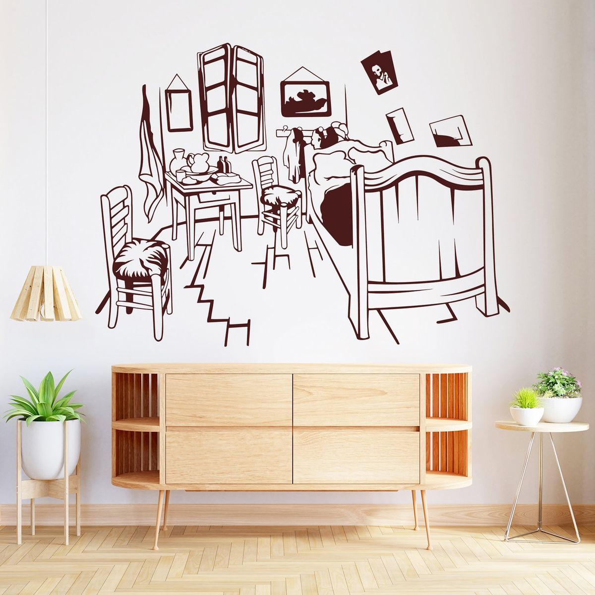 STICKART - Vinilo Habitación De Van Gogh