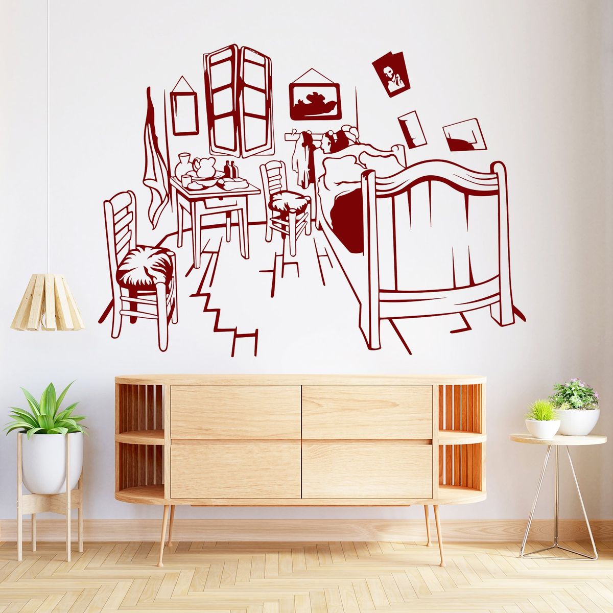 STICKART - Vinilo Habitación De Van Gogh