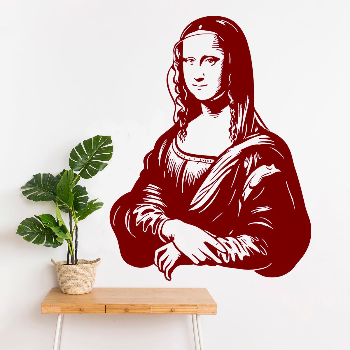 STICKART - Vinilo Decorativo Mona Lisa