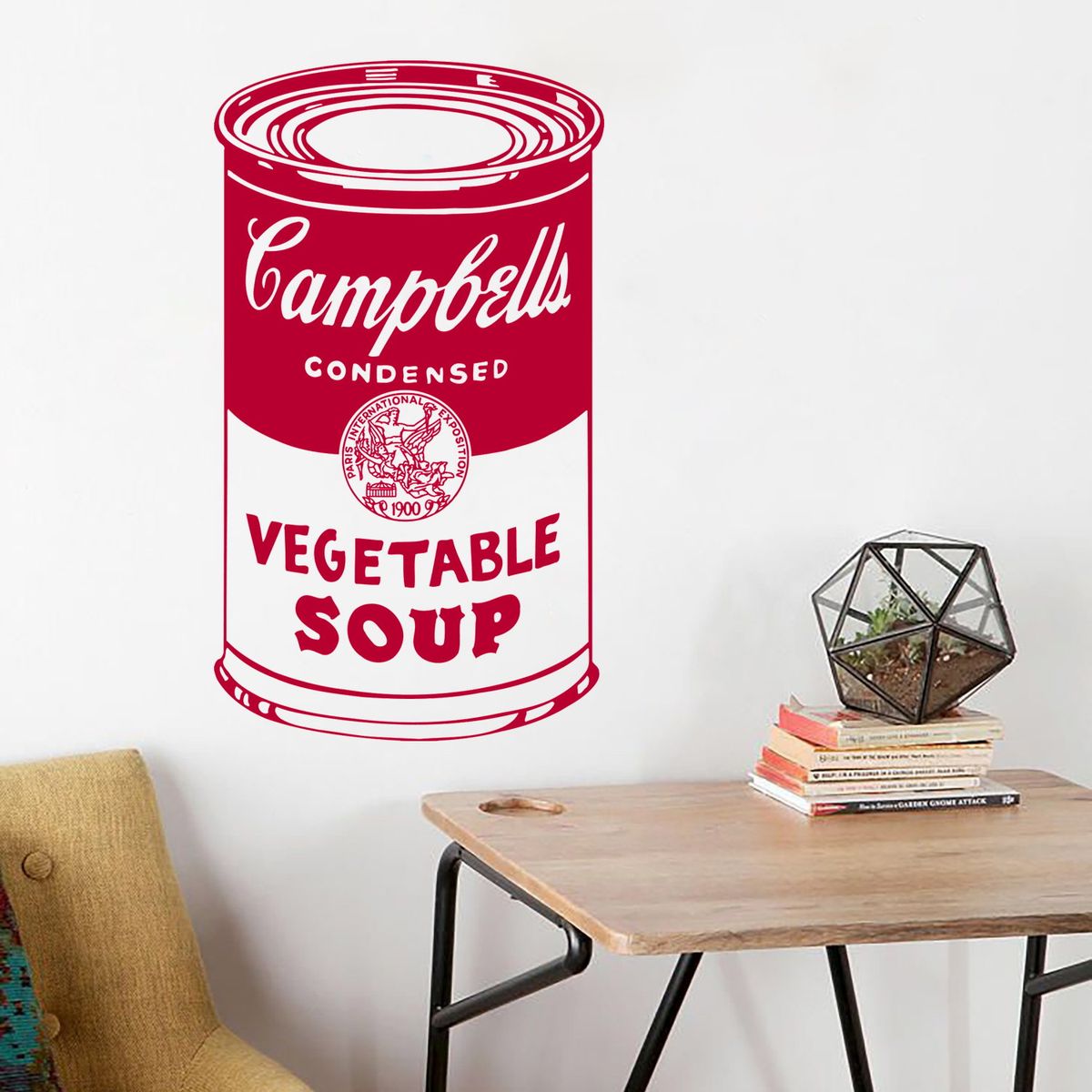 STICKART - Vinilo Lata De Tomate Wharhol