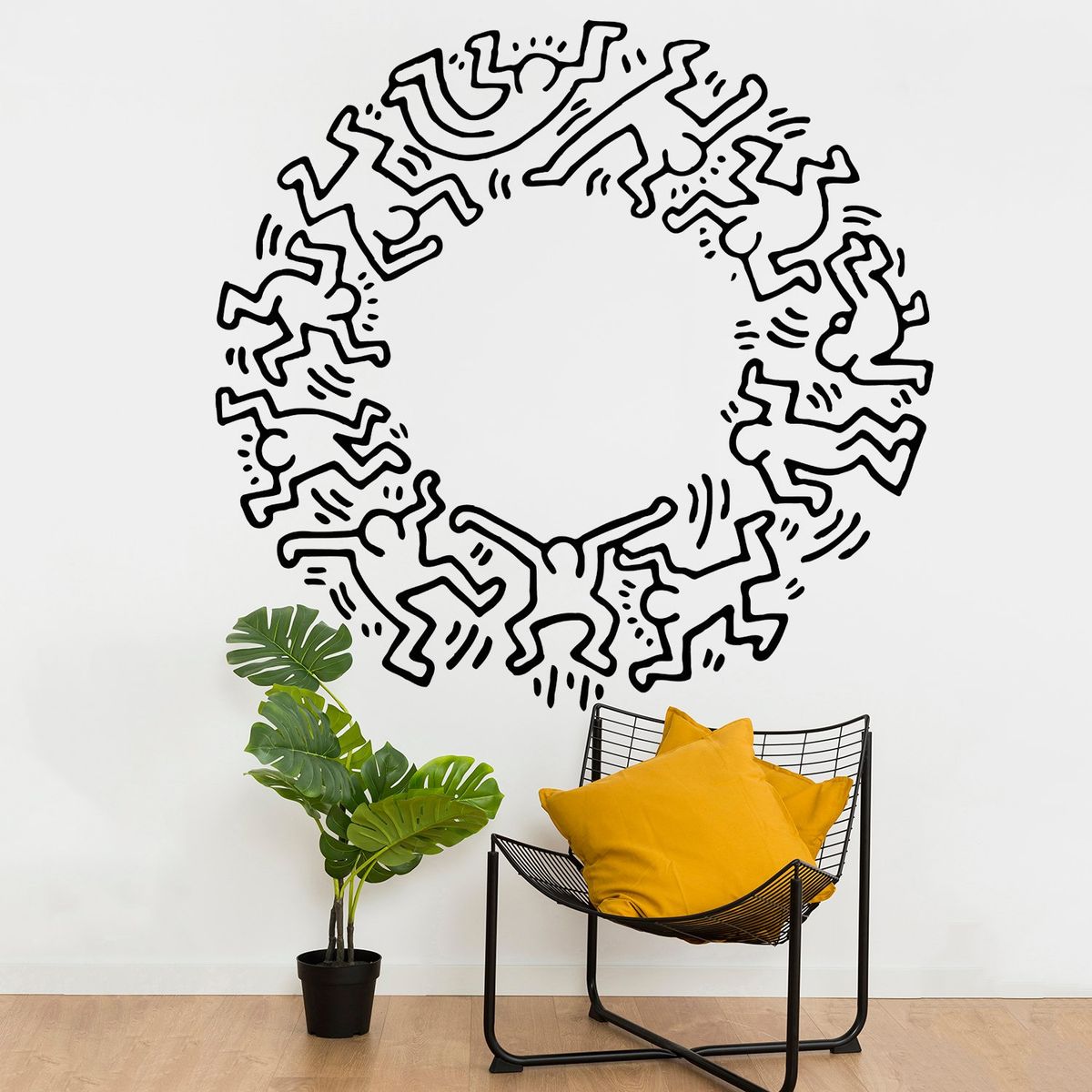STICKART - Vinilo Decorativo Keith Haring