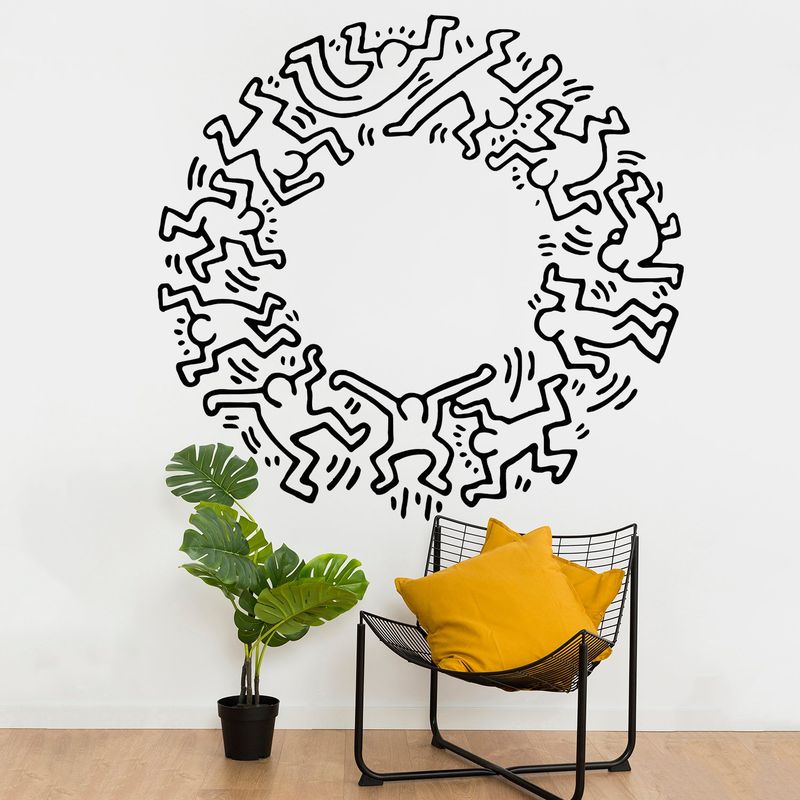 STICKART - Vinilo Decorativo Keith Haring