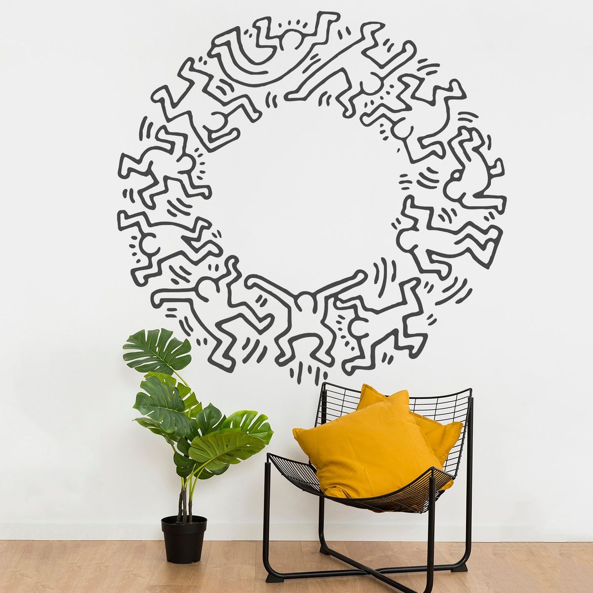 STICKART - Vinilo Decorativo Keith Haring