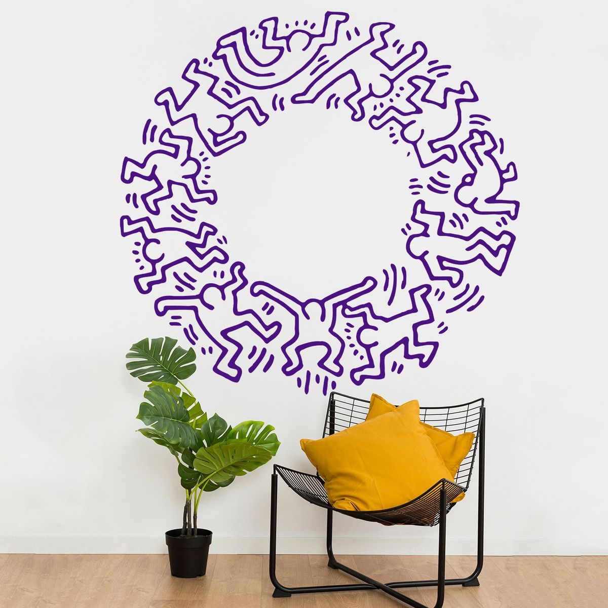 STICKART - Vinilo Decorativo Keith Haring