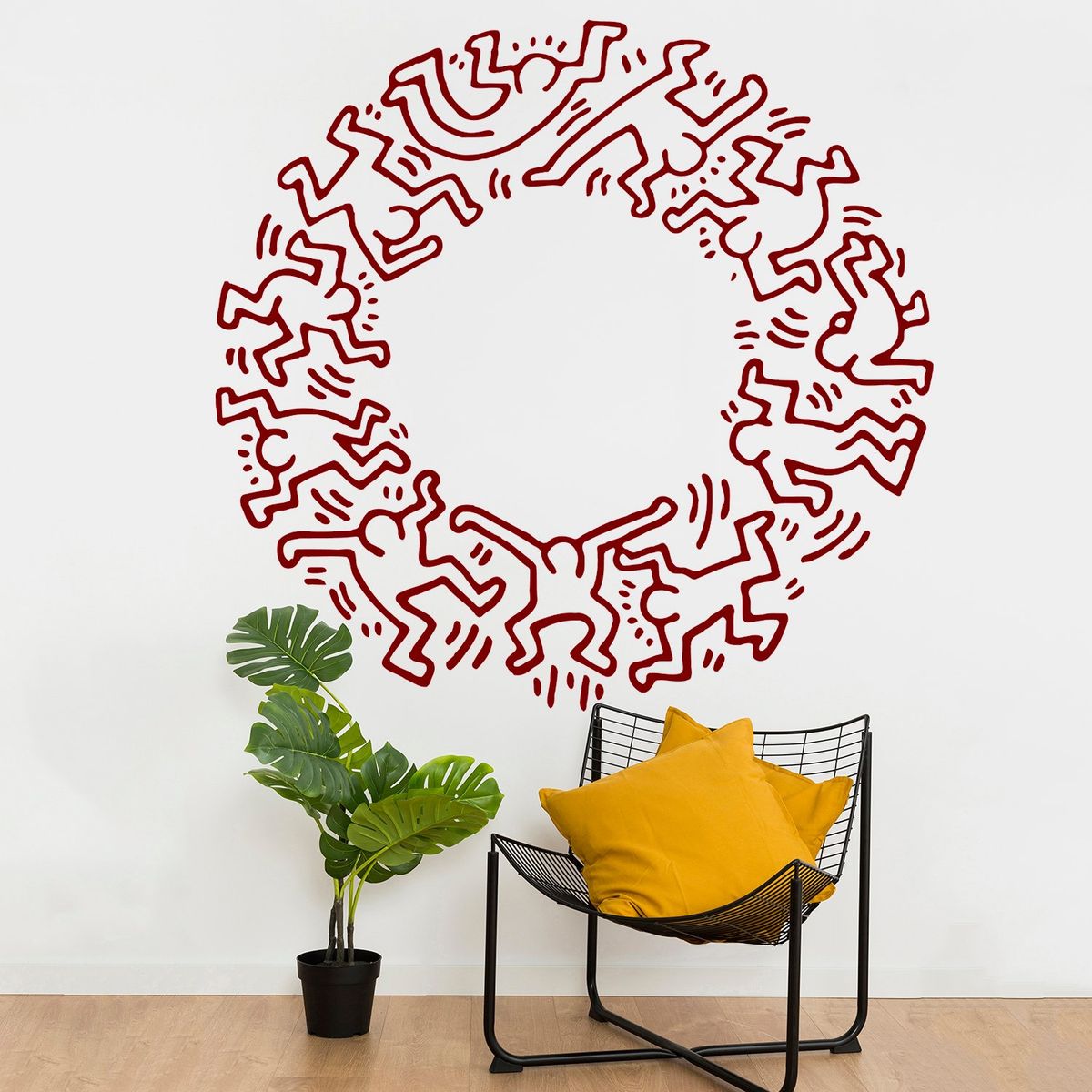 STICKART - Vinilo Decorativo Keith Haring