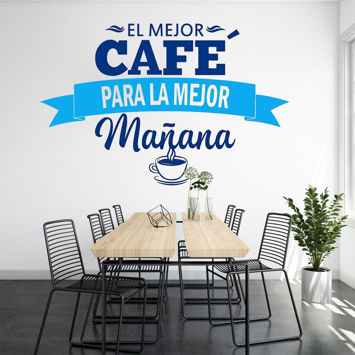 STICKART - Vinilo El Mejor Café