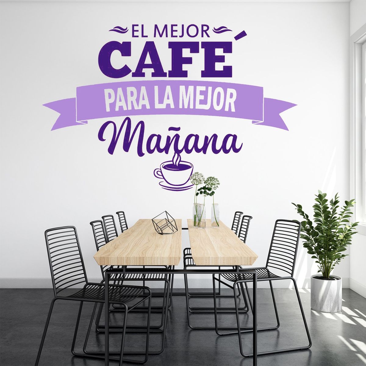 STICKART - Vinilo El Mejor Café