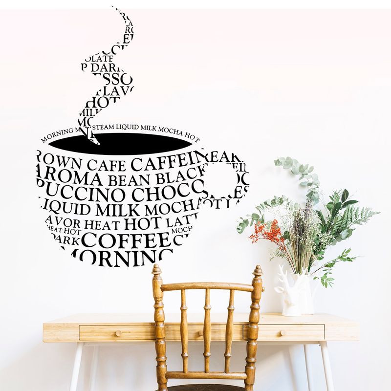 STICKART - Vinilo Taza De Letras