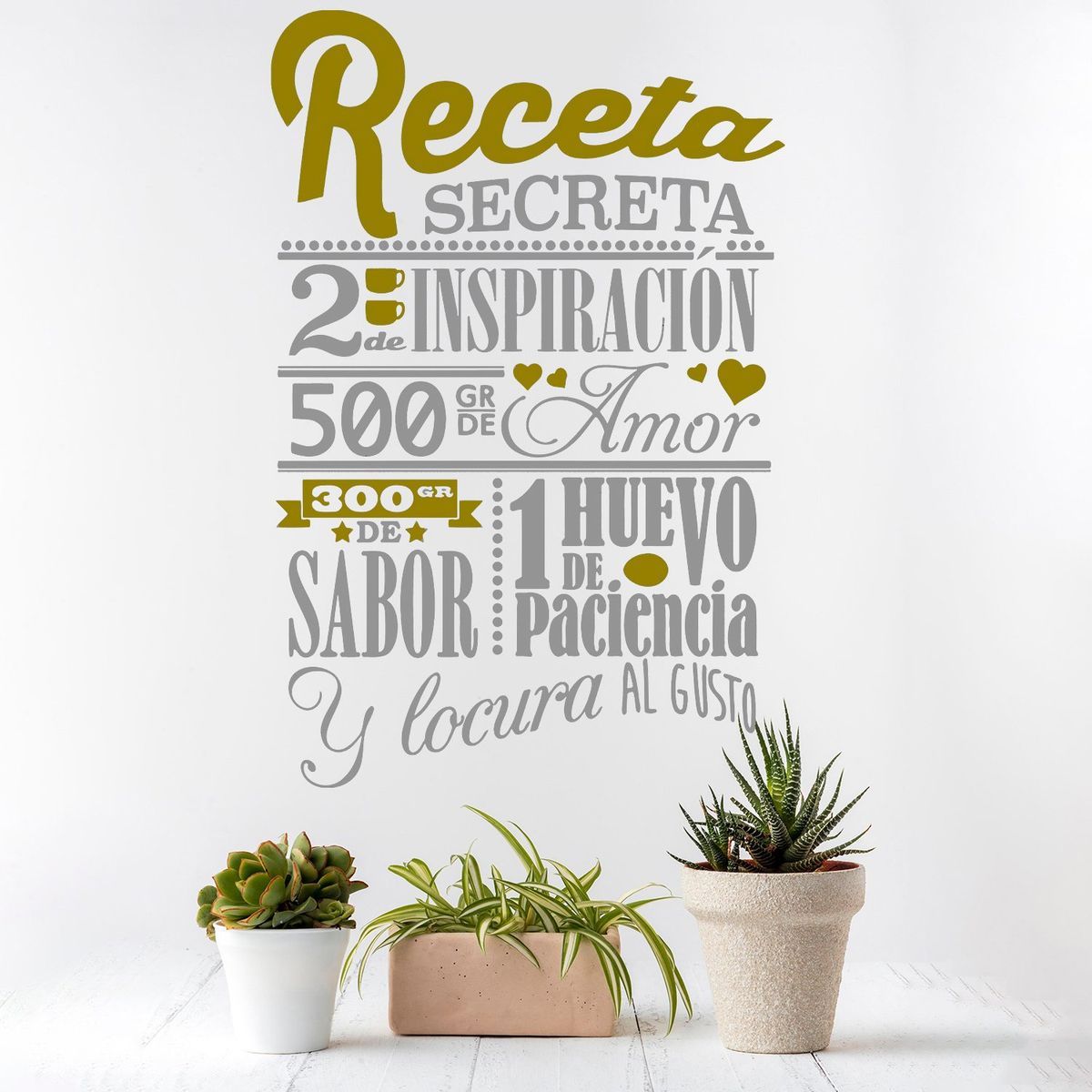 STICKART - Vinilo Receta Secreta