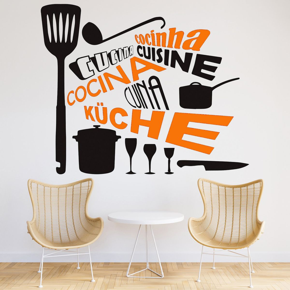 STICKART - Vinilo Cocina En Idiomas