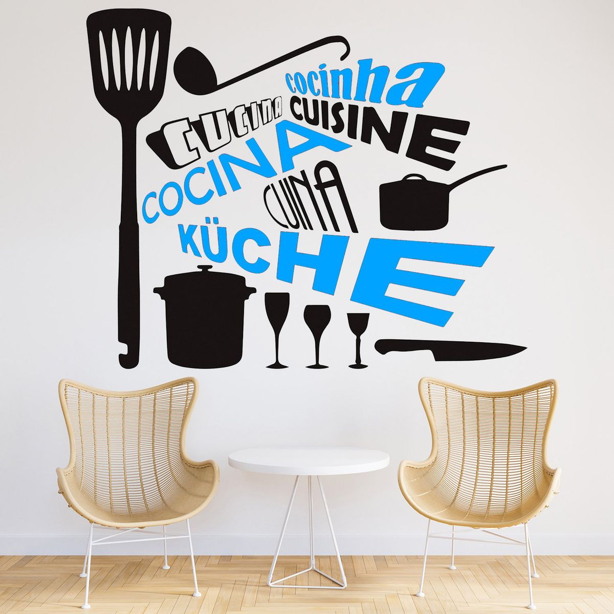 STICKART - Vinilo Cocina En Idiomas