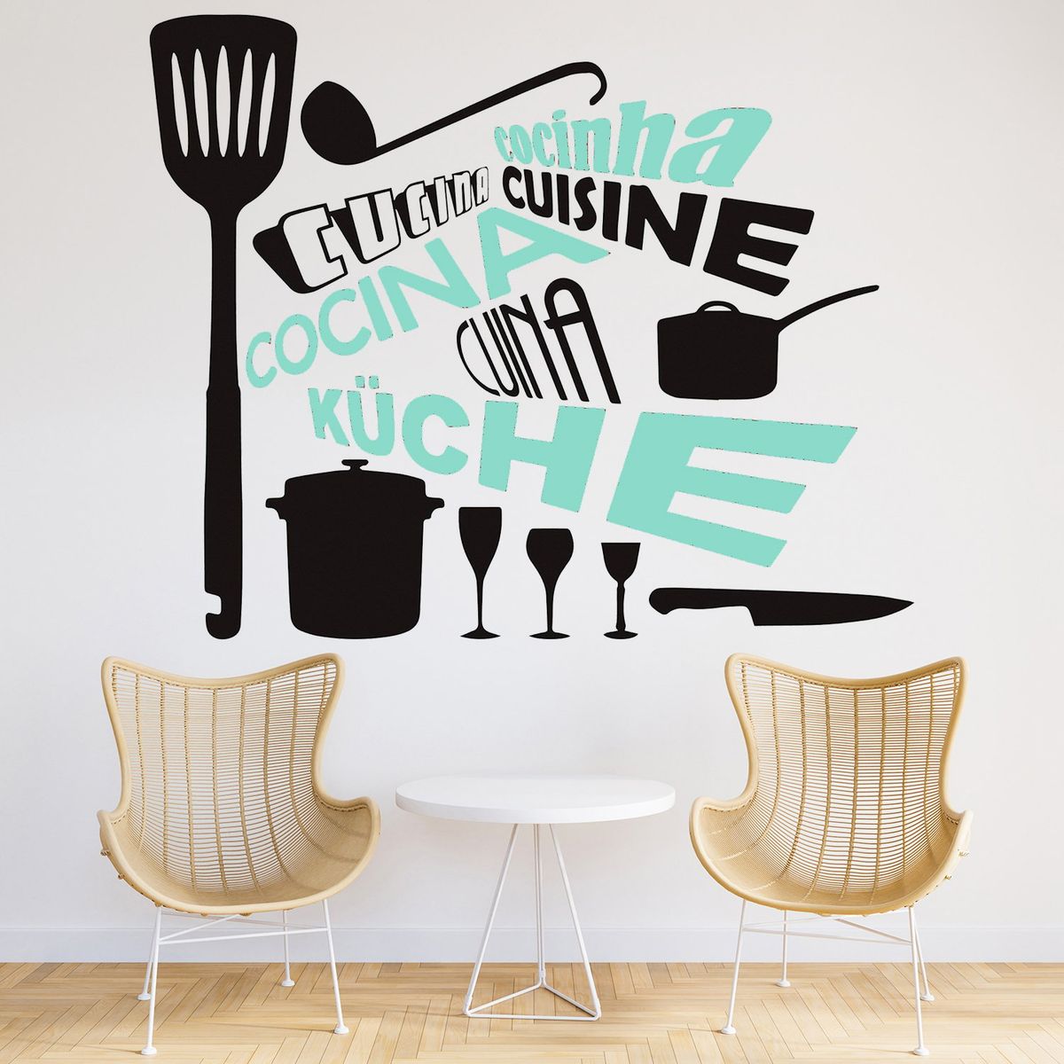 STICKART - Vinilo Cocina En Idiomas