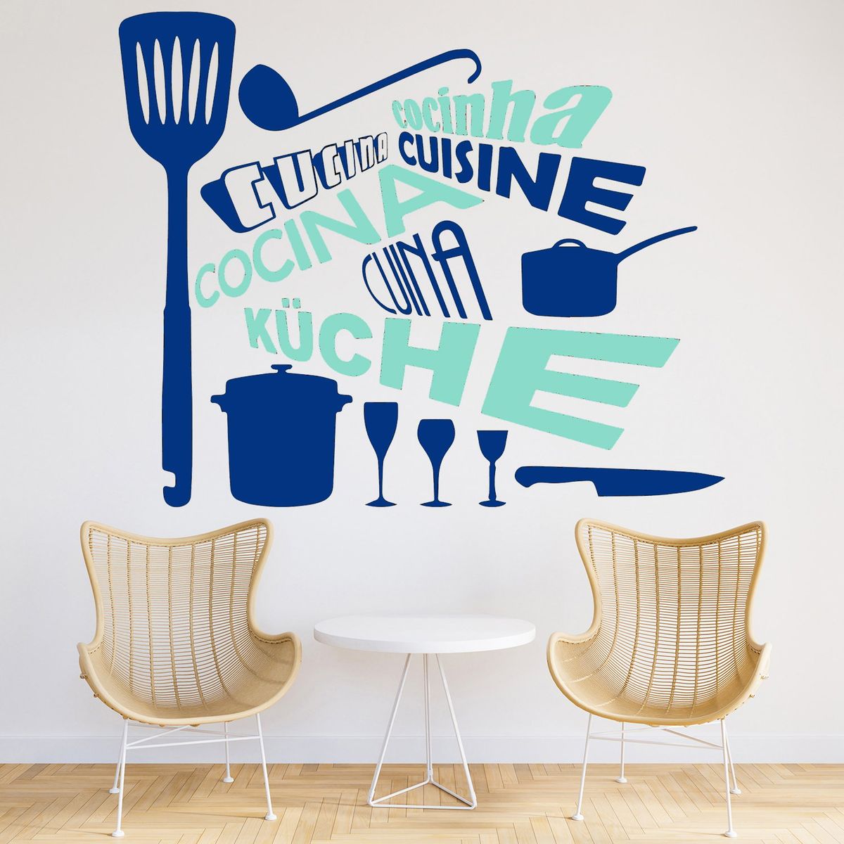 STICKART - Vinilo Cocina En Idiomas