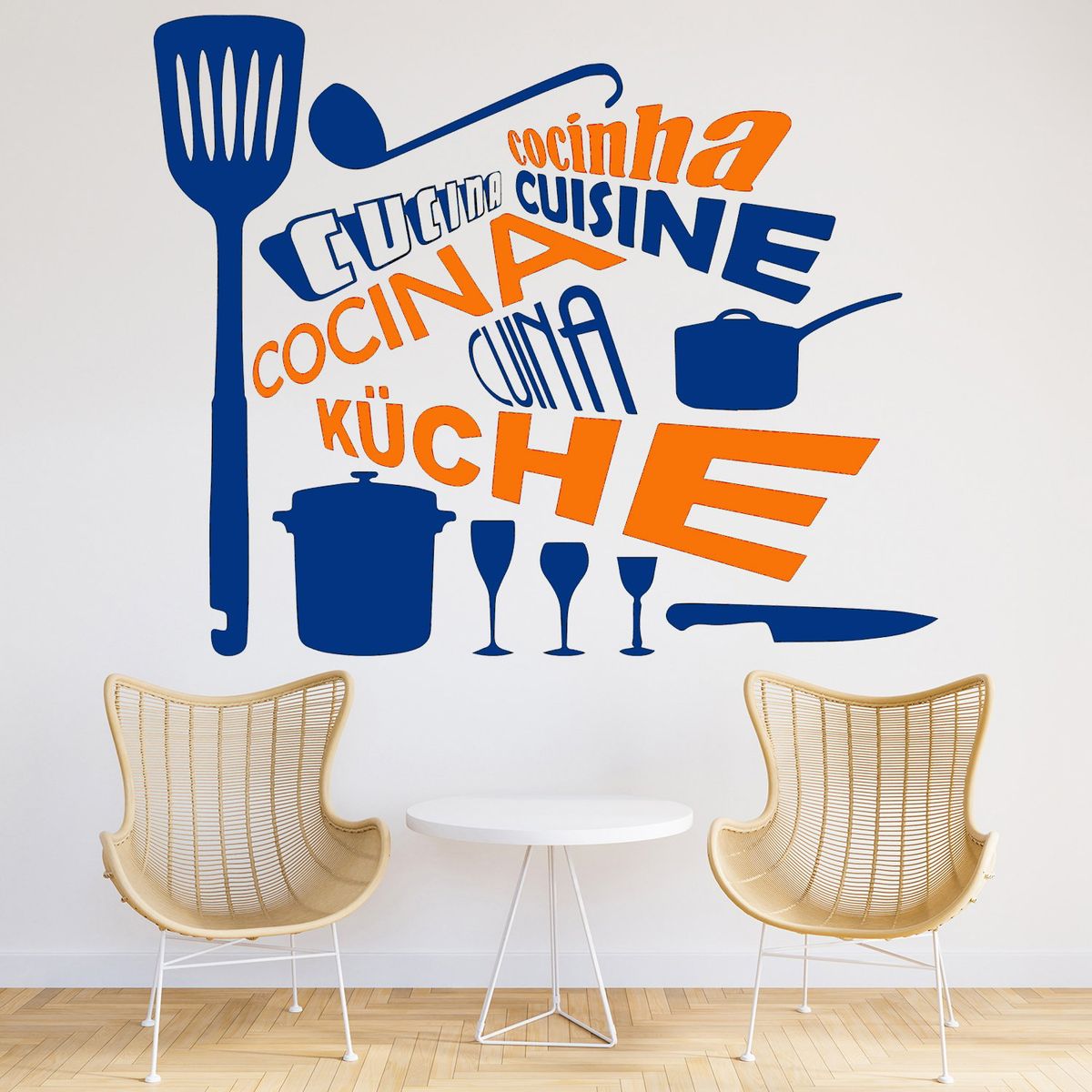 STICKART - Vinilo Cocina En Idiomas