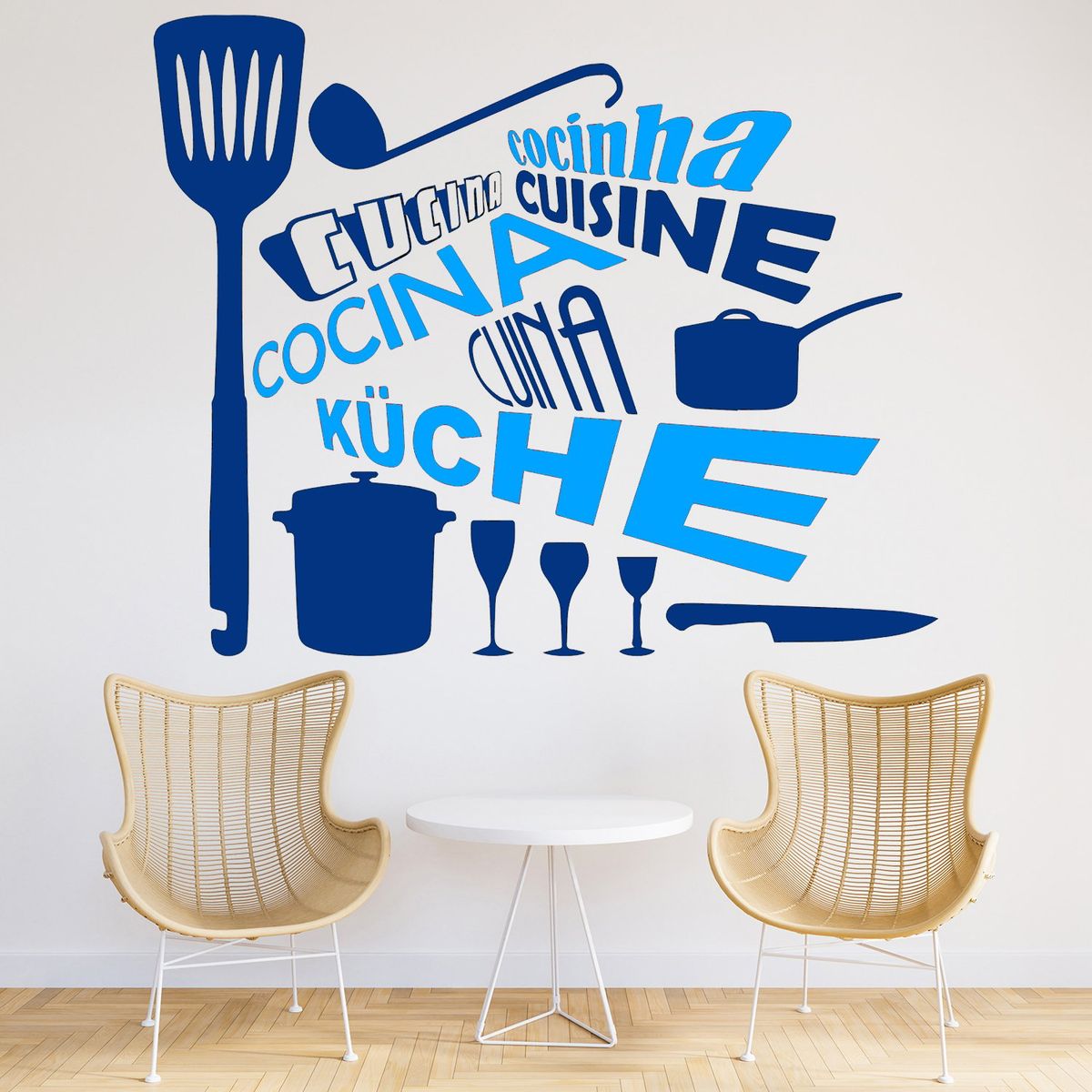 STICKART - Vinilo Cocina En Idiomas