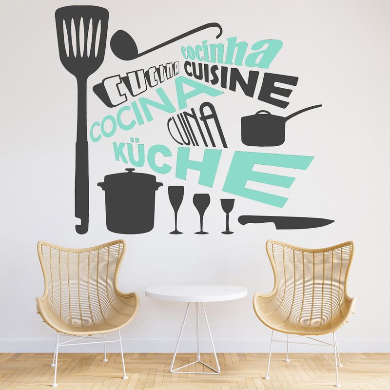 STICKART - Vinilo Cocina En Idiomas