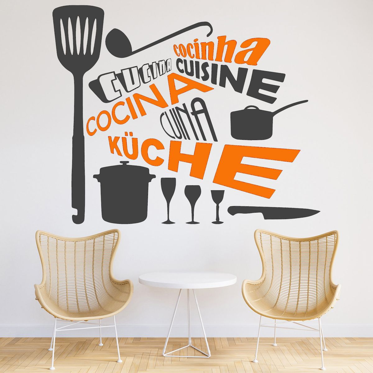 STICKART - Vinilo Cocina En Idiomas