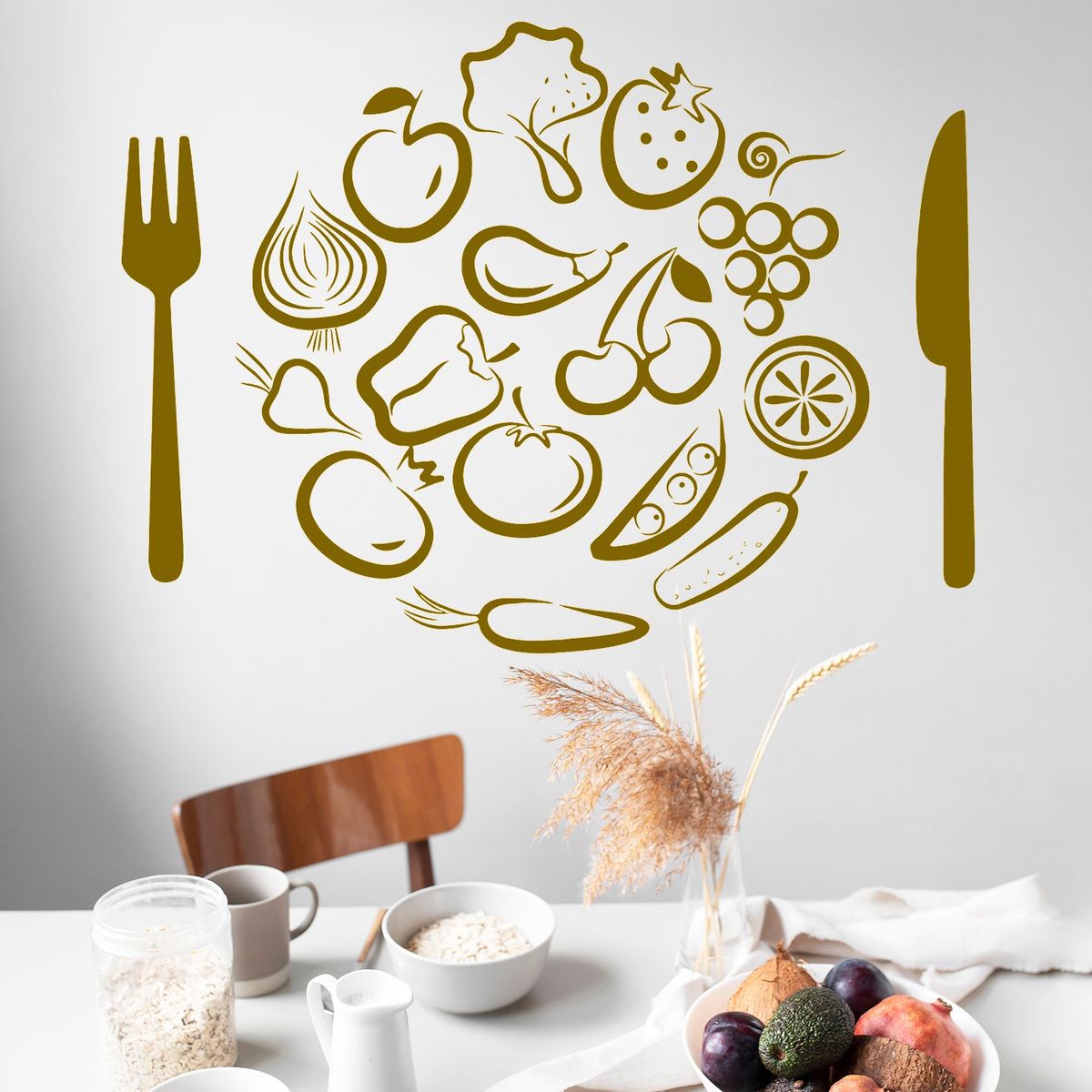 STICKART - Vinilo Almuerzo De Verduras