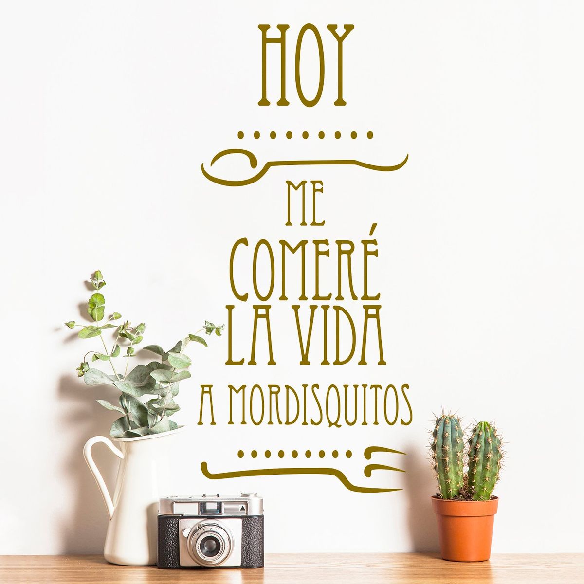STICKART - Vinilo Hoy Me Comeré La Vida