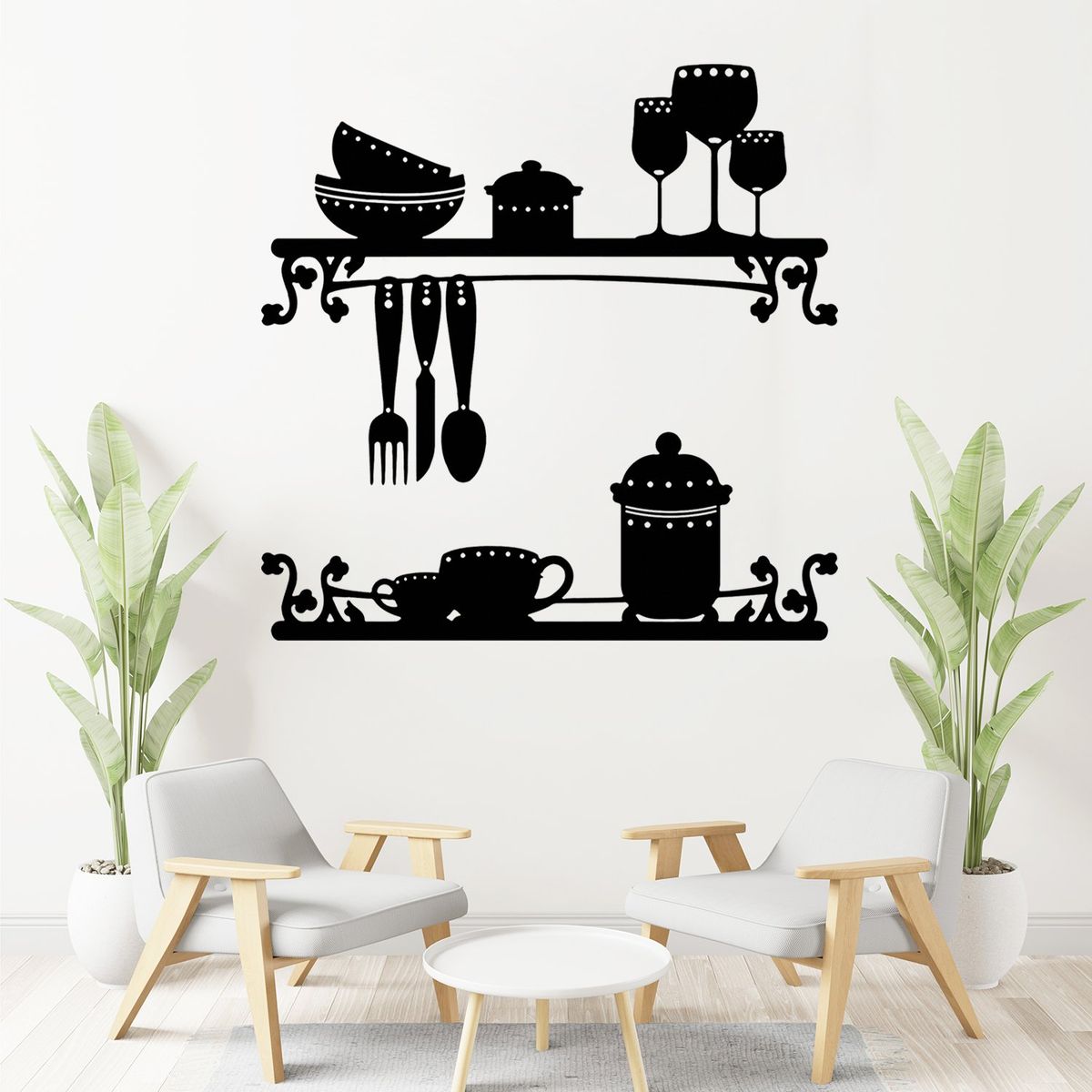 STICKART - Vinilo Utensilios De Cocina